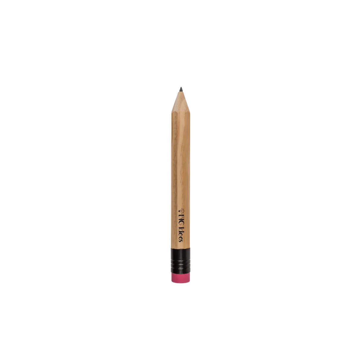 A pencil with a small eraser